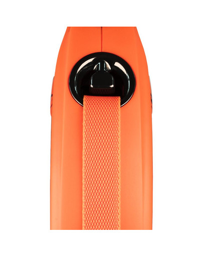 FLEXI Xtreme Tape L 5 m Vodítko pre psa oranžová farba