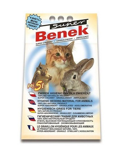 BENEK Super Compact univerzál Podstielka  pre mačky  5 l x 2 (10 l)