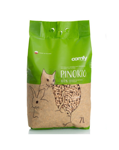 COMFY Drevené stelivo nehrudkujúce Pinokio 14 l (2x7 l)