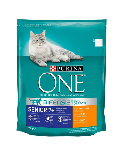 PURINA ONE Senior 7+ s kuracím 800 g