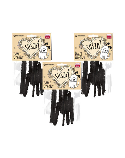 PAKA ZWIERZAKA Suszki Hovädzia pochúťka pre psa 3 x 100 g