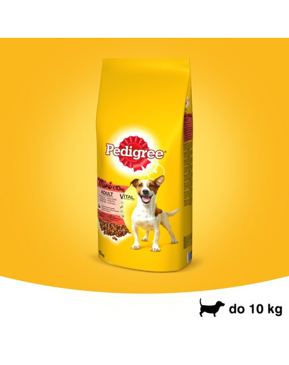 PEDIGREE malé plemená hovädzie a zelenina 12 kg