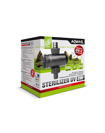 AQUAEL Sterilizátor UV AS - 3W