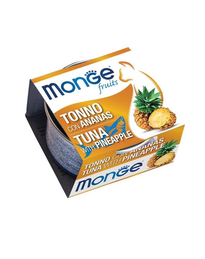 MONGE Fruit Cat Tuniak a ananás 80 g