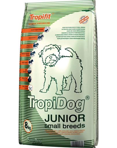 TROPIDOG Junior small breeds  8 kg