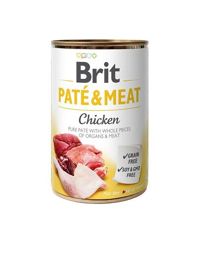 BRIT Pate & Meat Venison Paštéta pre psov z diviny 6 x 800 g
