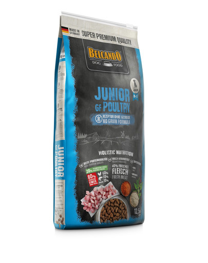 BELCANDO Finest Grain Free Junior M-XL 12.5 kg granule pre šteniatka