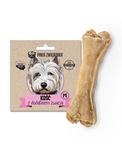 PAKA ZWIERZAKA Kosť s prídavkom hovädzieho bachora M 12 cm