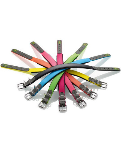 HUNTER Convenience obojok veľkosť XS-S (35) 22-30 / 2cm neónový ružový