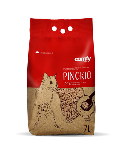 COMFY Pinokio Pellet drevené stelivo hrudkujúce 14 l (2x7 l)