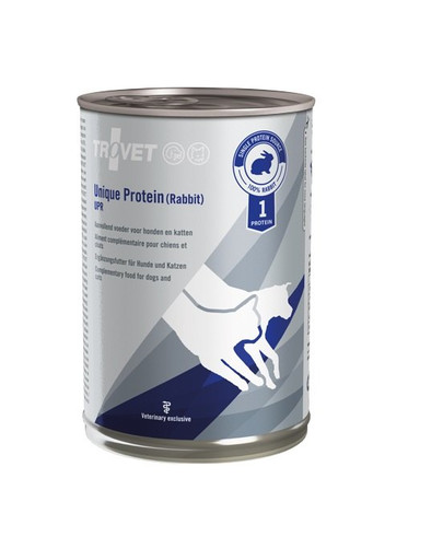 TROVET Unique Protein Rabbit UPH 400 g