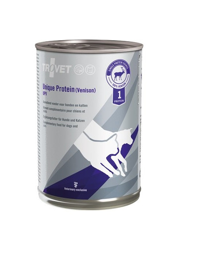 TROVET Unique Protein Venison UPV 400 g