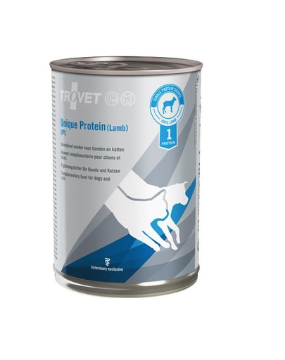 TROVET Unique Protein Lamb UPL  400 g