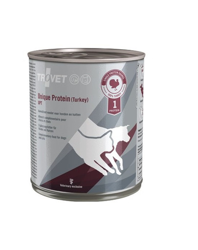 TROVET Unique Protein Turkey UPT 800 g