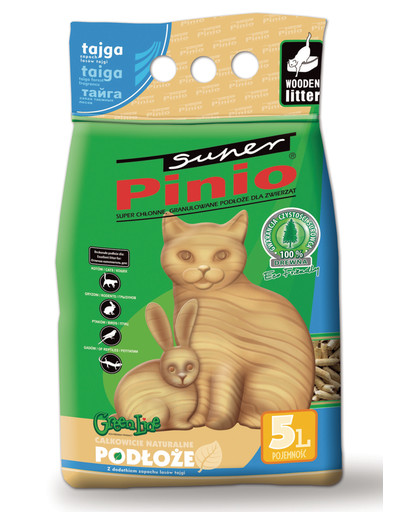 BENEK Super Pinio Pellets drevené stelivo Tajga 5l