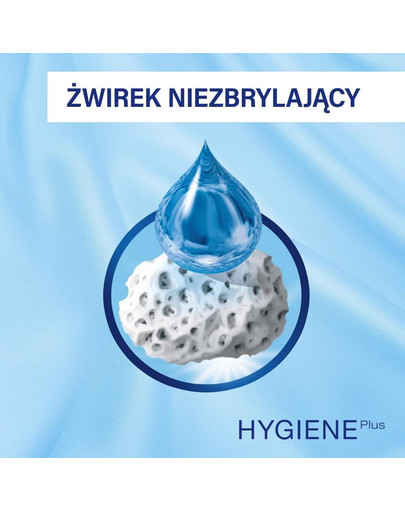 CATSAN Hygiene Plus rastlinné stelivo pre mačky 20l