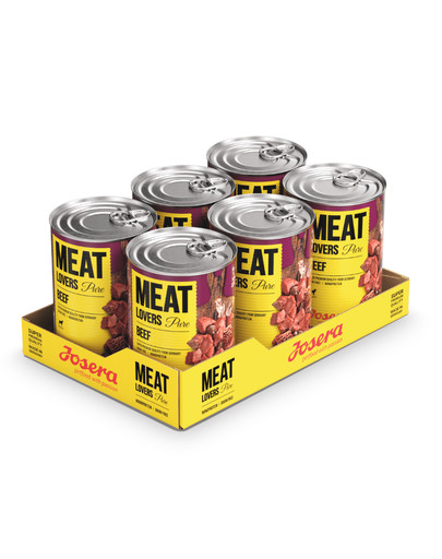 JOSERA Meatlovers Pure Hovädzie 6x800 g