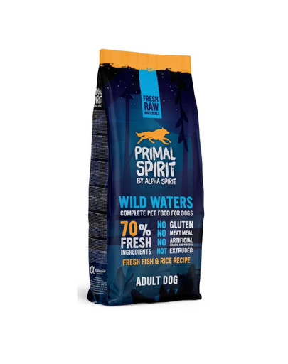 PRIMAL SPIRIT Wild Waters  krmivo pre psov s rybami 12 kg