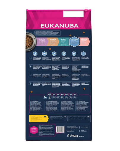 EUKANUBA Senior Large Breeds Chicken 15 kg