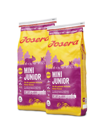 JOSERA Mini Junior 2 x 15 kg granule pre malé šteňatá