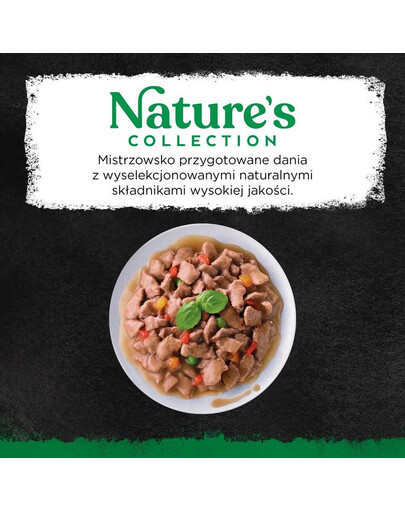 SHEBA Nature's Collection Kuracie príchute vo vaničke na omáčku 8x85g kuracie mäso s paprikou a morčacie mäso s mrkvou