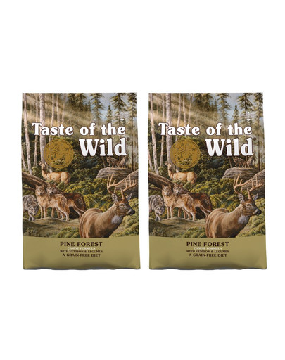 TASTE OF THE WILD Pine Forest 2 x 12,2 kg
