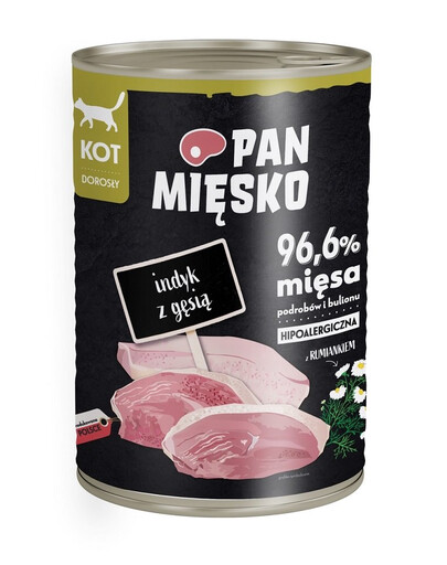 PAN MIĘSKO Morka s husou 400g