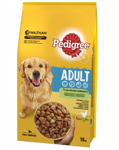 PEDIGREE Adult Kuracie mäso a zelenina 10 kg