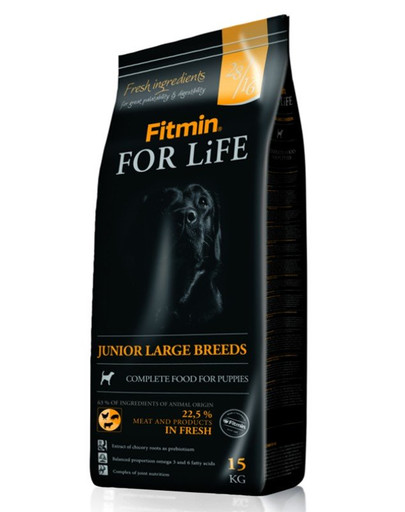 FITMIN For Life Junior Large Breeds 15 kg