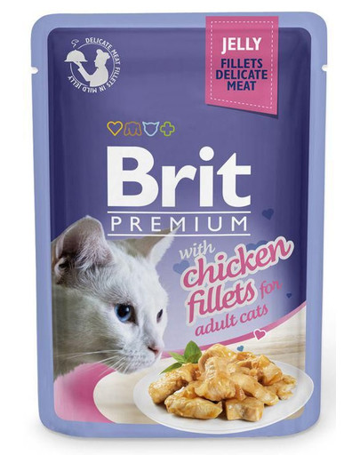 BRIT Premium Fillets in Jelly Kapsičky v želé pre mačky 24 x 85 g