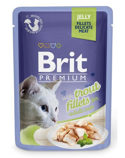 BRIT Premium Fillets in Jelly Kapsičky v želé pre mačky 24 x 85 g