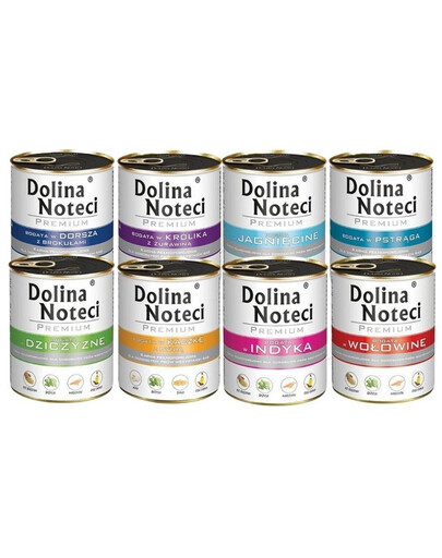DOLINA NOTECI Premium Mix chutí bez kuracieho mäsa 800 g x 30ks