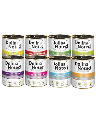 DOLINA NOTECI Premium Mix príchutí bez rýb 20x800g