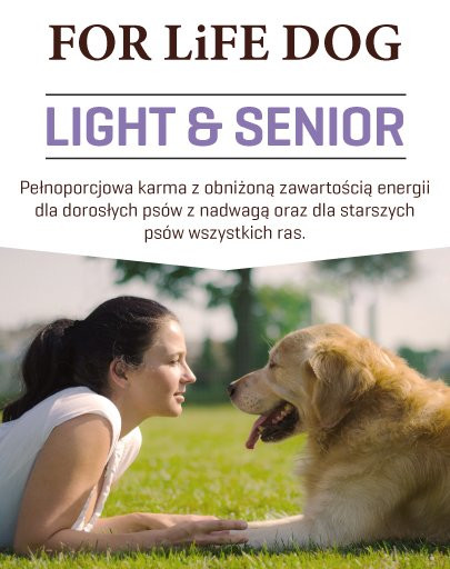 FITMIN For Life Light & Senior 15 kg