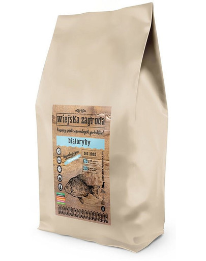 WIEJSKA ZAGRODA Hypoalergénne biele ryby 20 kg