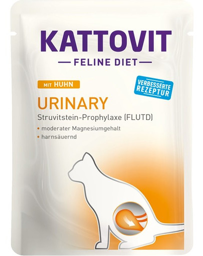 KATTOVIT Feline Diet Urinary s kuracím 85 g