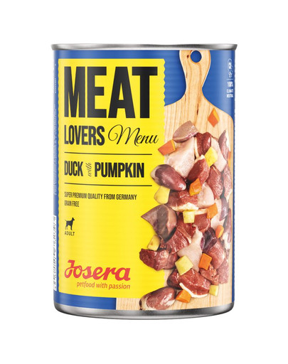 JOSERA Meatlovers Menu Kačacie s tekvicou 400 g