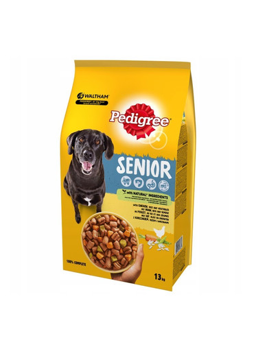 PEDIGREE Senior s kuracím, ryžou a zeleninou 13kg