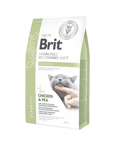 BRIT Veterinary Diets Cat Diabetes 2 kg