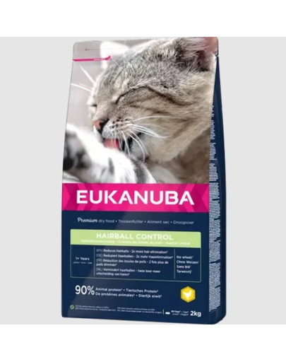 EUKANUBA Adult Hairball Control 10 kg