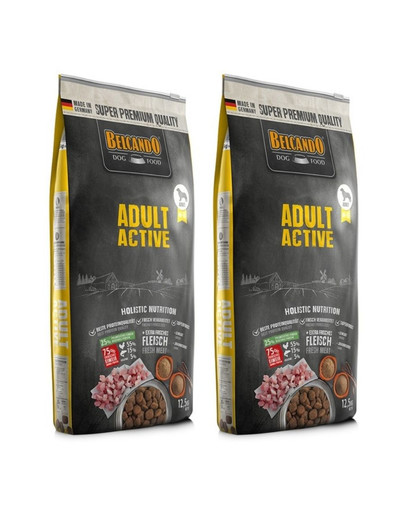 BELCANDO Adult Active 25 kg (2x12,5 kg) granule pre psy so zvýšenou aktivitou