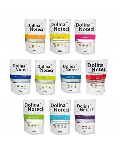 DOLINA NOTECI Mix príchutí 500 g x 30 kusov