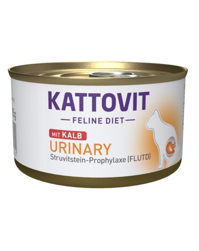 KATTOVIT Feline Diet Urinary Veal 85 g