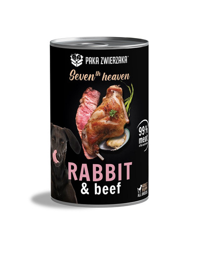 PAKA ZWIERZAKA Seventh Heaven (rabbit&beef) 400 g