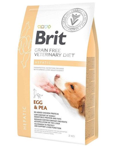 BRIT Veterinary Diets Dog Hepatic 2 kg