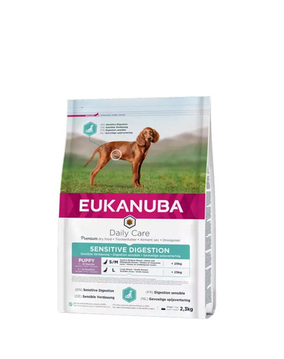 EUKANUBA Daily Care Sensitive Digestion Puppy Chicken 2,3 kg