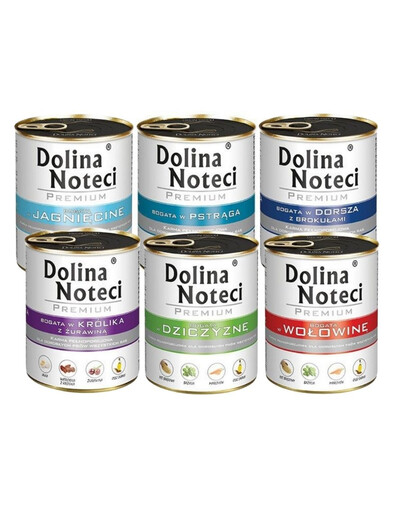 DOLINA NOTECI Premium Mix chutí 30x800g bez hydiny