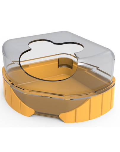 ZOLUX Komponenty Rody 3-toaleta žltá