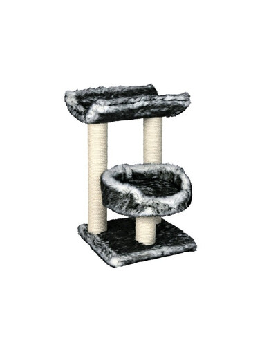 TRIXIE Škrabadlo Isaba Cat 62 cm čierno/biele