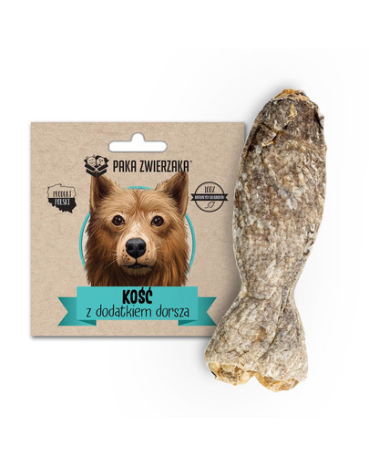 PAKA ZWIERZAKA Ručne vyrobená kosť s prídavkom tresky
